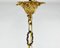 Vintage French Gilt Brass 6-Arm Chandelier, 1960s, Image 10