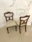 Antique Victorian Carved Rosewood Dining Chairs, 1850s, Set of 8 3