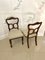 Antique Victorian Carved Rosewood Dining Chairs, 1850s, Set of 8, Image 3