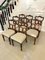 Antique Victorian Carved Rosewood Dining Chairs, 1850s, Set of 8 2