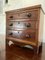 Small Antique George III Figured Mahogany Chest of Drawers, 1800s 3