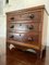 Small Antique George III Figured Mahogany Chest of Drawers, 1800s, Image 3