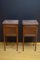 Early 20th Century Oak Bedside Cabinets, 1900s, Set of 2 3