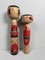 Kokeshi de la Famille Yajiro Vintage, 1960s, Set de 2 1