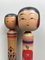 Vintage Traditional Tsugaru Family Kokeshi Dolls by Hasegawa Kenzo, 1960s, Set of 2 4
