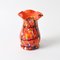 Vase Art Déco Multicolore en Verre de Franz Welz 4