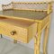 Vintage Console Table in Bamboo, Rattan, Vienna Straw & Skai, 1960s, Image 10