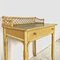 Vintage Console Table in Bamboo, Rattan, Vienna Straw & Skai, 1960s 7