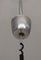 Lámpara de araña de acero y vidrio, años 70, Imagen 14