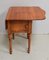 Small Louis Philippe Living Room Table with Cherry Shutters, 19th Century 4