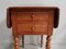 Small Louis Philippe Living Room Table with Cherry Shutters, 19th Century, Image 10
