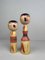 Vintage Kokeshi Yajiro Figurines, 1960s, Set of 2 4