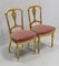 Napoleon III Giltwood Chairs, Late 19th Century, Set of 2 2