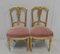 Chaises Napoléon III en Bois Doré, Fin 19ème Siècle, Set de 2 4