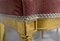 Napoleon III Stühle aus vergoldetem Holz, spätes 19. Jh., 2er Set 14