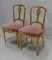 Napoleon III Giltwood Chairs, Late 19th Century, Set of 2 3