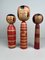 Vintage Kokeshi Figurines, 1960s, Set of 3 1
