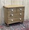 19th Century Victorian Fir and White Porcelain Chest of Drawers 7