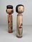 Vintage Kokeshi Figurines, 1960s, Set of 2 4