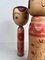 Kokeshi Nakanosowa e famiglia Zao vintage, anni '60, set di 2, Immagine 6