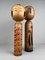 Figurines Kokeshi Vintage, 1960s, Set de 2 5