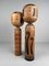 Vintage Kokeshi Figuren, 1960er, 2er Set 2