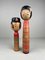 Figurines Kokeshi Vintage, 1960s, Set de 2 2