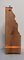 Small 19th Century Cherry Tree Wall Corner Shelf 16