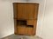 Art Deco Oak Corner Cabinet, 1930s 1