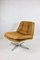 Camel Brown Natural Leather Swivel Chair, Denmark 9