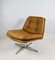 Camel Brown Natural Leather Swivel Chair, Denmark 8