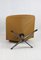 Camel Brown Natural Leather Swivel Chair, Denmark, Image 12