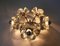 Chrome-Plated Ceiling Lamp with Glass Flowers by Luigi Colani for Simon & Schelle, Germany, 1970s 13