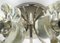 Lampada da soffitto in metallo cromato con fiori in vetro di Luigi Colani per Simon & Schelle, Germania, anni '70, Immagine 19