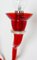 Red Murano Glass Wall Lamp by Giuseppe Righetto for Artemide, Italy, 1990s 10