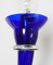 Blue Murano Glass Wall Lamp by Giuseppe Righetto for Artemide, Italy, 1990s 9