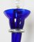 Lámpara de pared de cristal de Murano azul de Giuseppe Righetto para Artemide, Italy, años 90, Imagen 9