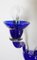 Blue Murano Glass Wall Lamp by Giuseppe Righetto for Artemide, Italy, 1990s 7