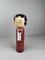 Tougatta Kokeshi Puppe mit Box von Takao Kiyohara, 1990er 1