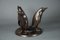 Mesa de centro Penguin escultural de bronce de Joseph Guiseppe Daste, años 20, Imagen 10