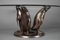 Bronze Sculptural Penguin Coffee Table by Joseph Guiseppe Daste, 1920s, Image 5