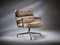 Time Life Lobby Desk Chair in Latte Leather by Eames for Herman Miller, 1980s 3