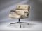 Sedia da scrivania Time Life in pelle Latte di Eames per Herman Miller, anni '80, Immagine 4