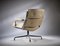 Time Life Lobby Desk Chair in Latte Leather by Eames for Herman Miller, 1980s 5