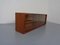 Danish Wall Sideboard with Glass Sliding Doors from Dyrlund, 1980s 7