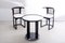 Table d'Appoint et Chaises Art Nouveau par Josef Hoffmann pour Wittmann, Set de 3 1