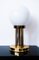 Brass Table Lamp in Art Nouveau Style by Josef Hoffmann, Image 1