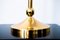 Solid Brass Table Lamp in Art Nouveau Style, Image 2