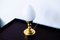Art Nouveau Table Lamp in Brass 4