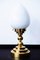 Lámpara de mesa modernista de latón, Imagen 1